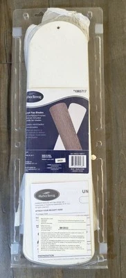 Harbor Breeze 5-Pack 18.75-in White Driftwood Reversible Ceiling Fan Blade  - Image 1 of 2