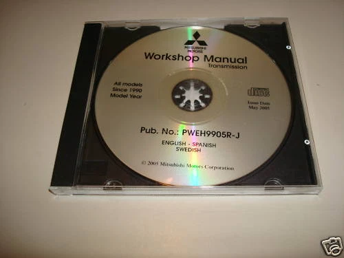 Taller Manual On CD Mitsubishi Transmisión - All Modelos Desde 1990 - Imagen 1 de 1