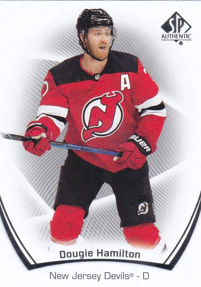 2021/22 SP AUTHENTIC..DOUGIE HAMILTON..CARD # 32..DEVILS..FREE COMBINED SHIP - Image 1 of 1