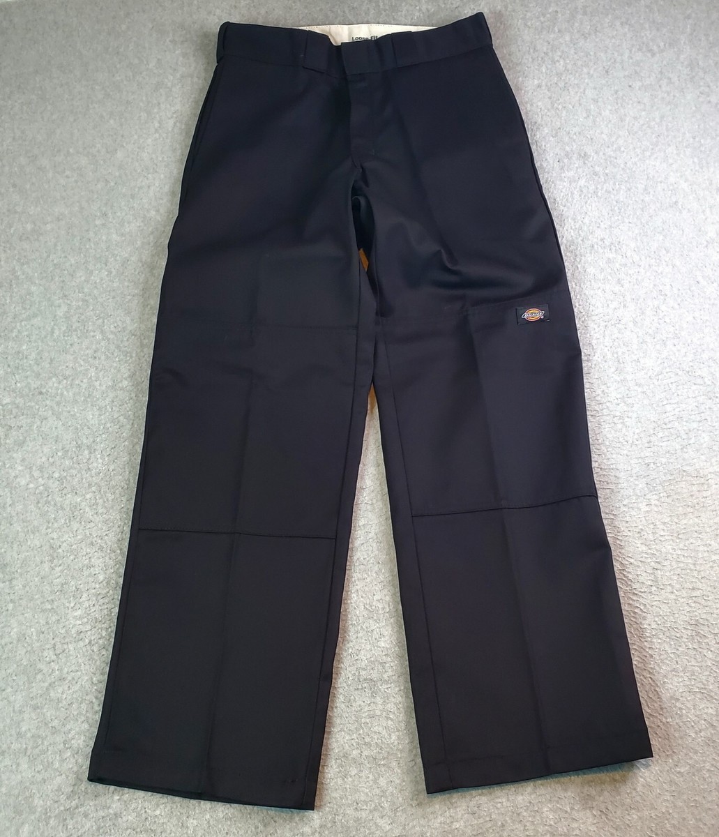 Dickies STRONG ours Black 32×30 Dickies Skate Double Knee Black 32/30 Pants - LoCo Skate Shop
