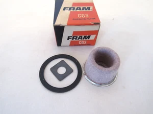 NORS 1956-65 Chevy Impala Belair Fuel Filter Kit GF-124 854347 854467 FRAM CG-3 - Bild 1 von 7