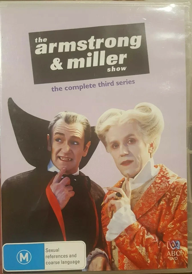 THE ARMSTRONG & MILLER SHOW RARE DVD COMPLETE THIRD SERIES 3RD SEASON TV COMEDY - Image 1 of 3