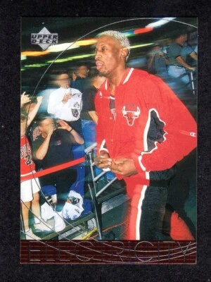 1996-97 Upper Deck #169 Dennis Rodman Chicago Bulls HOF NBA Card NM/MT to MT - Image 1 of 2