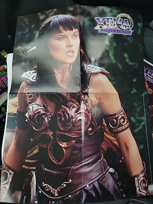 ANUARIO HÉRCULES Y XENA, PUBLICACIÓN TOPPS, 1998, ¡CARTELES DE GIGANTES ADJUNTOS! Foto 1 de 4