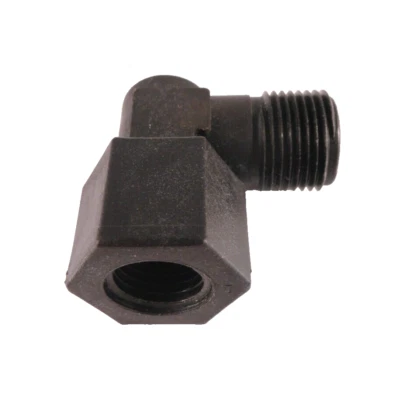 Kinetico Water Softener Parts Black Plastic Brine Connector Elbow Fitting - Image 1 of 4
