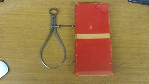 BOX OF 3 NEW OLD STOCK MILLERS FALLS 8" OUTSIDE SPRING CALIPERS ORIGINAL BOX - Picture 1 of 5