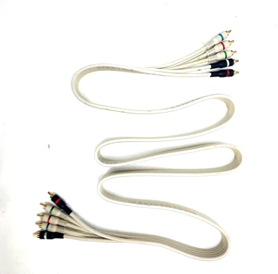 PYTHON-6 ft. High Quality Python Component Audio/Video 5-RCA (RGB/RW) Cable - Image 1 of 4