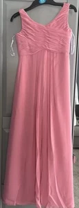 D'Zage Bridesmaid Dress blush pink age 8 - Picture 1 of 4