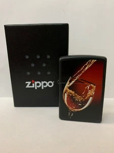 ZIPPO 28179 Glass of Wine bicchiere vino ACCENDINO LIGHTER Limited Edition Z43 - Foto 1 di 5