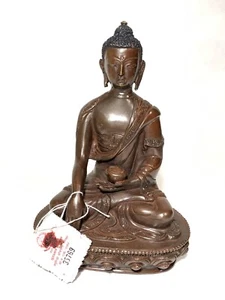 Handmade Buddha Statue By Lost Wax Process. - Picture 1 of 7