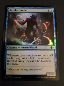 Razzle-Dazzler 0063 OTJ Foil Common Outlaws Of Thunder Junction MTG NM - Picture 1 of 2