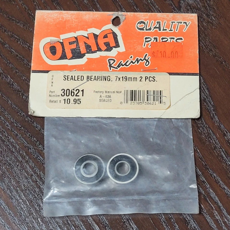 OFNA Racing 30621 Sealed Bearing 7x19mm (2pcs) Vintage NOS NIP - Image 1 of 1