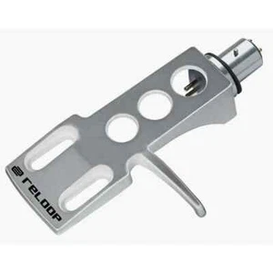 RELOOP HEADSHELL SILVER Schale mit EMS Stecker Kopfhalter Plattenspieler NEU - Bild 1 von 3