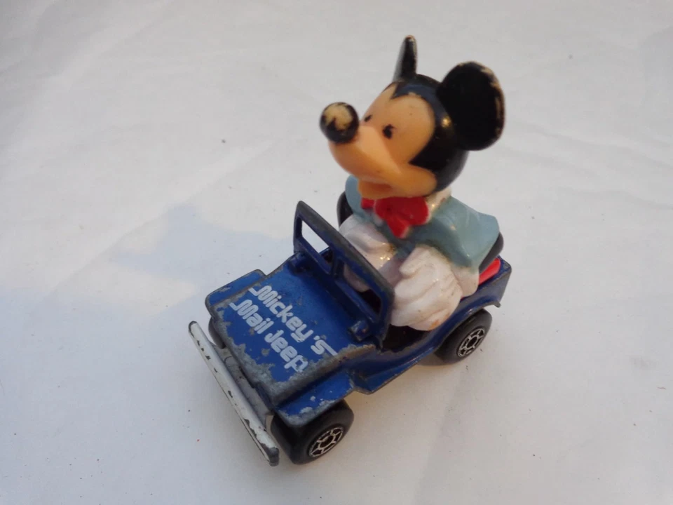 VINTAGE 1970'S MATCHBOX DISNEY SERIES NO.5 & 6 MICKEY MOUSE MAIL JEEP - Image 1 of 1