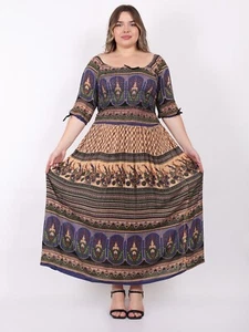 Vestido largo con estampado floral para mujer Vestido informal ajustado y acampanado Lote de mezcla al por mayor - Imagen 1 de 15