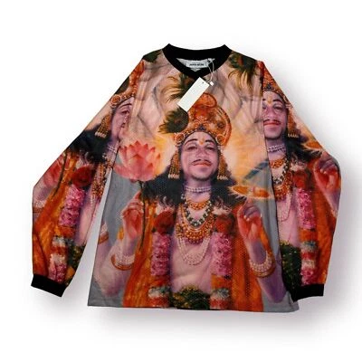 F*cking Awesome Kevin Bradley Ganesh Moto Long Sleeve Mesh Shirt All Over Print - Image 1 of 4