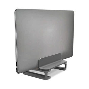 Aluminum Computer Laptop Stand Holder Adjustable Dock Vertical Cooling Shelf - Photo 1/9