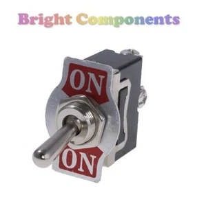 SPDT Toggle / Flick Switch (2 Pos ON-ON) - Screw Terminals - UK Seller - Picture 1 of 1