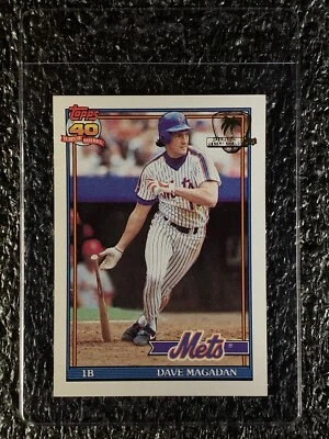1991 Topps Desert Shield #480 Dave Magadan NM - Image 1 of 2