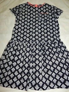 Crewcuts Girls size 10 Corduroy Drop waist Fall Dress Lightweight~ Black and Neo - Picture 1 of 6