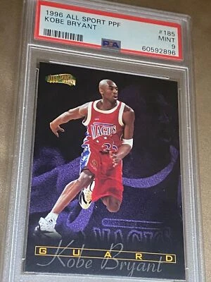 1996 All Sport PPF Kobe Bryant #185 PSA 9 Mint - Image 1 of 2