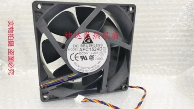 Delta AFC1524DG 15050 15CM 24V 2.20A 4pin Inverter Cooling Fan - Image 1 of 3