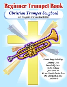 Trumpet Sheet Music - Christian Trumpet Book - PDF FILE FORMAT - Picture 1 of 7