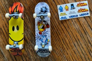 Lote de 2 industrias y pegatinas Tech Deck - Imagen 1 de 2