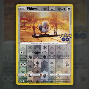 Pidove Reverse Holo Foil Stamped 061/078 Pokémon GO *PACKFRISCH* - Bild 1 von 1