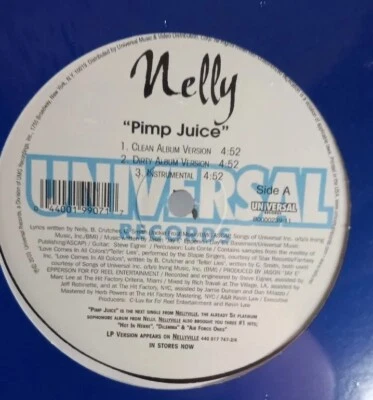 NELLY -  PIMP JUICE -  12" VINYL Record Sealed New  Rap Hip Hop nos Foto 1 de 3