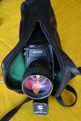 S8 Filmkamera  Bauer A512 + Macro -Variogon 1,8/6-70mm Multicoating - Bild 1 von 2