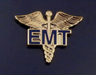 EMT Emergency Medical Technician Caduceus Medical insignia Gold Lapel Pin