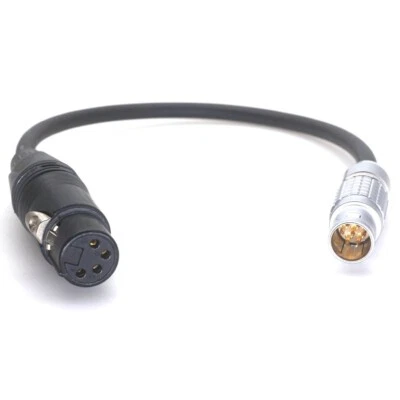 Cable de alimentación 2B 7 pines a XLR 4 pines hembra para ARRI Trinity 2 a Canon C500 Sony Foto 1 de 3
