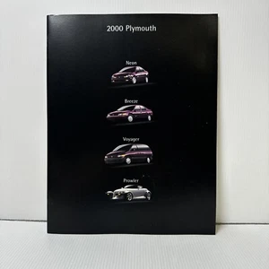 NOS Original 2000 Plymouth Full Line Dealership Sales Brochure GAB3 - Picture 1 of 3