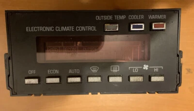 90 91 92 1990 1991 1992 Cadillac Brougham Climatizador Electrónico Calefacción/A Tracción trasera Foto 1 de 4