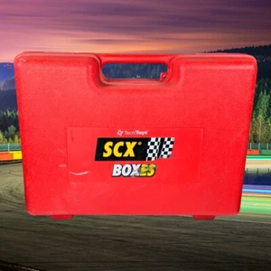 TECNITOYS SCALEXTRIC RED STORAGE CARRY BOX/CASE ONLY - "CONTENTS NOT INCLUDED" - Picture 1 of 2