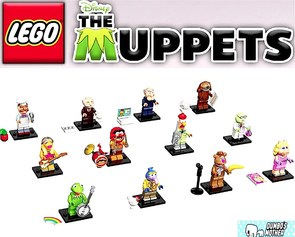 Lego Muppets Series Minifigures 71033 Collectible Disney Minifigure Complete NEW - Image 1 of 1