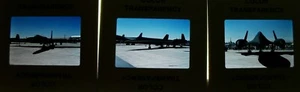 AIRPLANES #5 6 COLOR SLIDES 35mm / 2"x 2" - Picture 1 of 2
