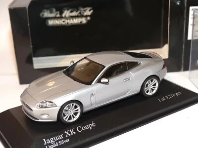 JAGUAR XK COUPE 2006 Gris MINICHAMPS 1:43 - Photo 1/2