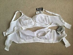 BraBerlei Body  Solutions BraS X 2 B510 Classic Supports Lace Soft Full Cup 42 D