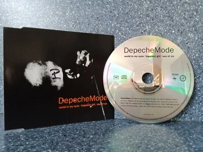 DEPECHE MODE FRENCH CD MAXI SINGLE WORLD IN MY EYES HAPPIEST GIRL SEA OF SIN - Photo 1/4