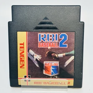 RBI BASEBALL 2 II  Nintendo Entertainment System NES Cleaned and Tested Working - Picture 1 of 2