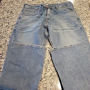 Signature By Levi Strauss men’s bootcut jeans 34X30 Lt Blue - Picture 1 of 9