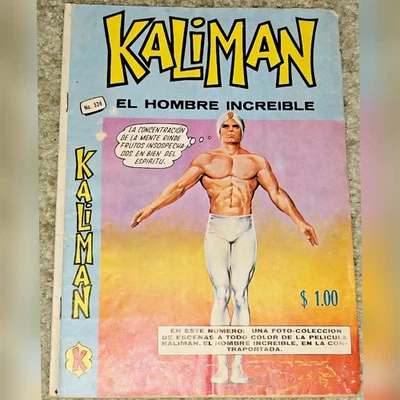 1 Rare VHTF Kaliman 326 MX 1969 Meditation Stand Hombre Increíble Mexico Vintage - Image 1 of 4