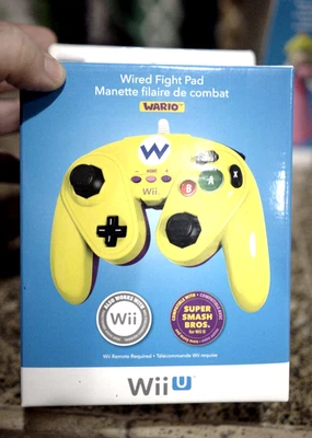 EXCLUSIVE Nintendo Wario Wired Fight Pad Wii / Wii U Gamecube Configuration NEW - Image 1 of 4