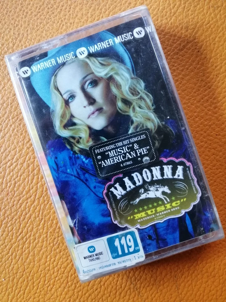 MADONNA [ MUSIC ] ORIGINAL CASSETTE TAILAND EDITION - Image 1 of 2