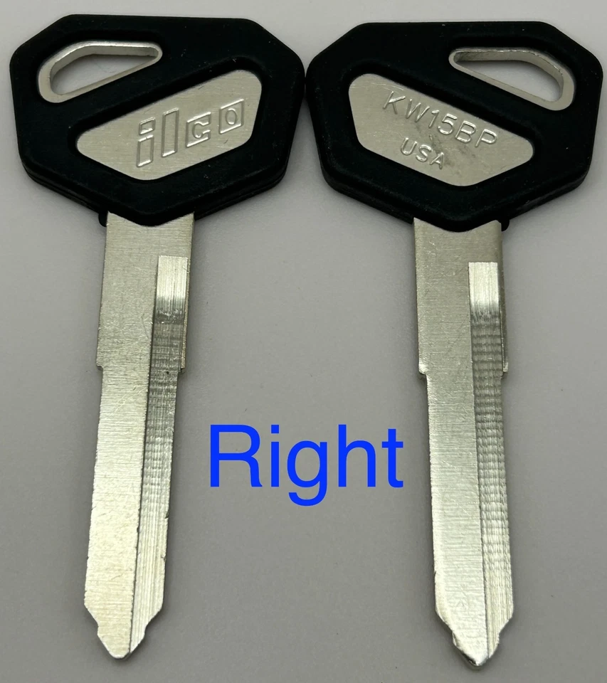 2 Key Blanks Kawasaki Ninja ZX-9R Nomad Fl Super Sherpa Vulcan 800 Drifter 900 - Image 1 of 2