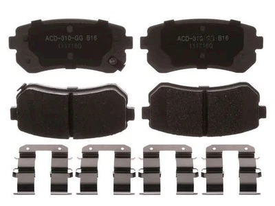 For 2006-2007 Hyundai Accent Brake Pad Set Rear AC Delco 69933WDMT GLS - Image 1 of 2