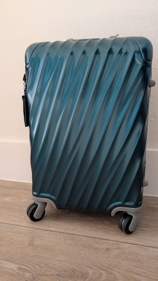 NWT Tumi 19 Degree Aluminum 22" International Carry-On in Dark Denim $1195. - Image 1 of 4