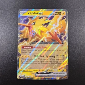 Zapdos ex 145/165 Holo Near Mint Pokemon TCG Scarlet & Violet 151 MEW - Bild 1 von 4